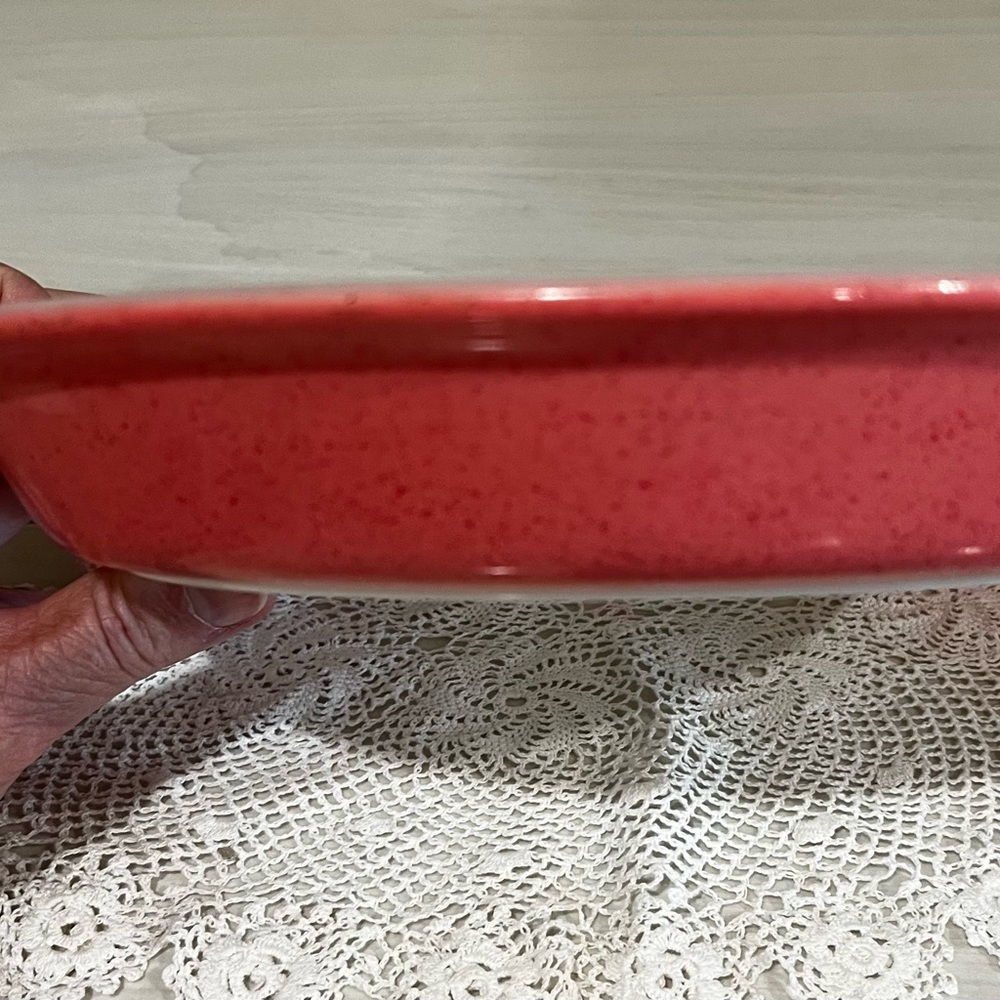 Rare Vintage Pink Pyrex Pie Plate